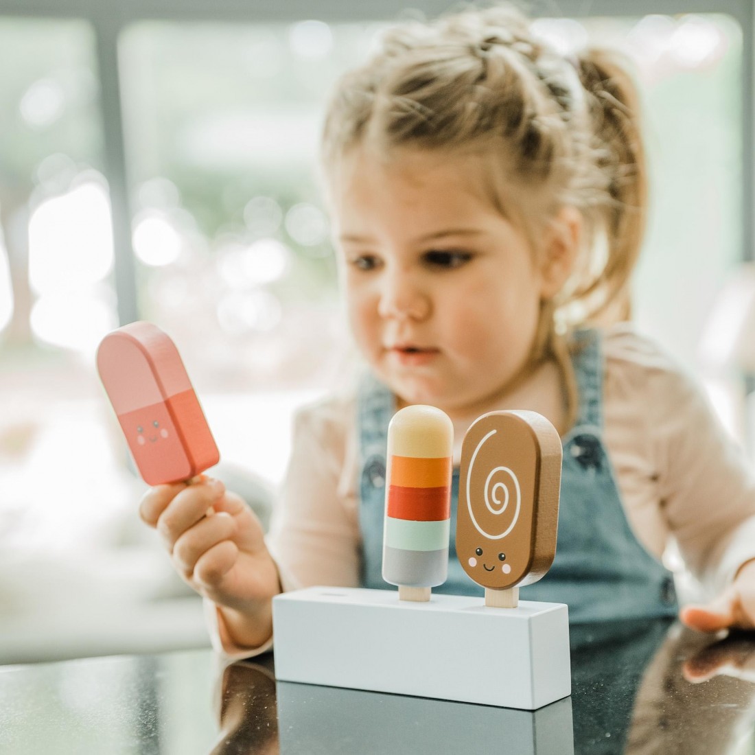 Ξύλινα Παγωτά Ξυλάκια Happy Treats 29621 Orange Tree Toys (FSC®)