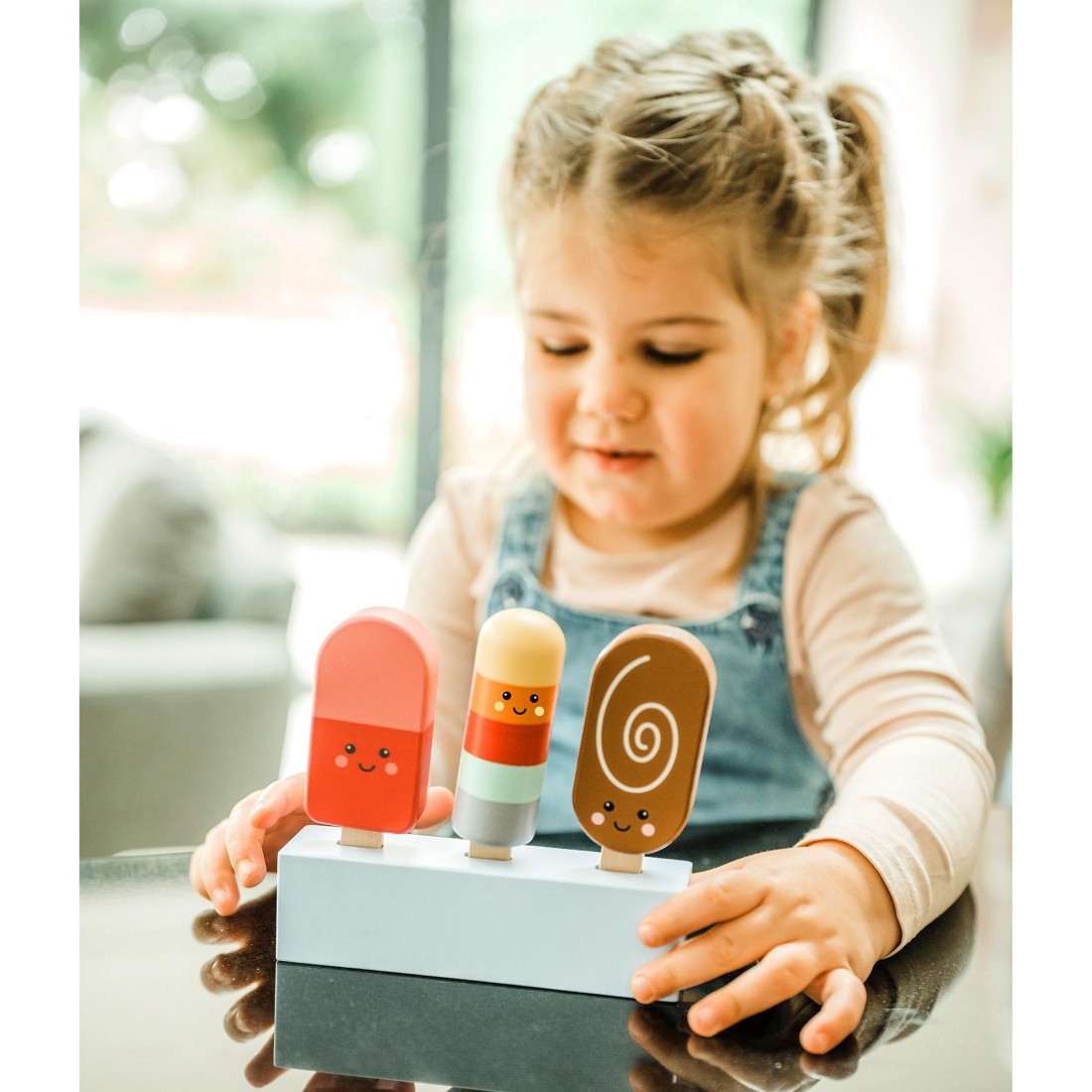 Ξύλινα Παγωτά Ξυλάκια Happy Treats 29621 Orange Tree Toys (FSC®)