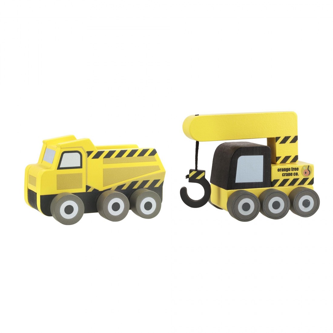 Σετ 2 Οχήματα Μαστορέματος Construction 07553 Orange Tree Toys (FSC®)