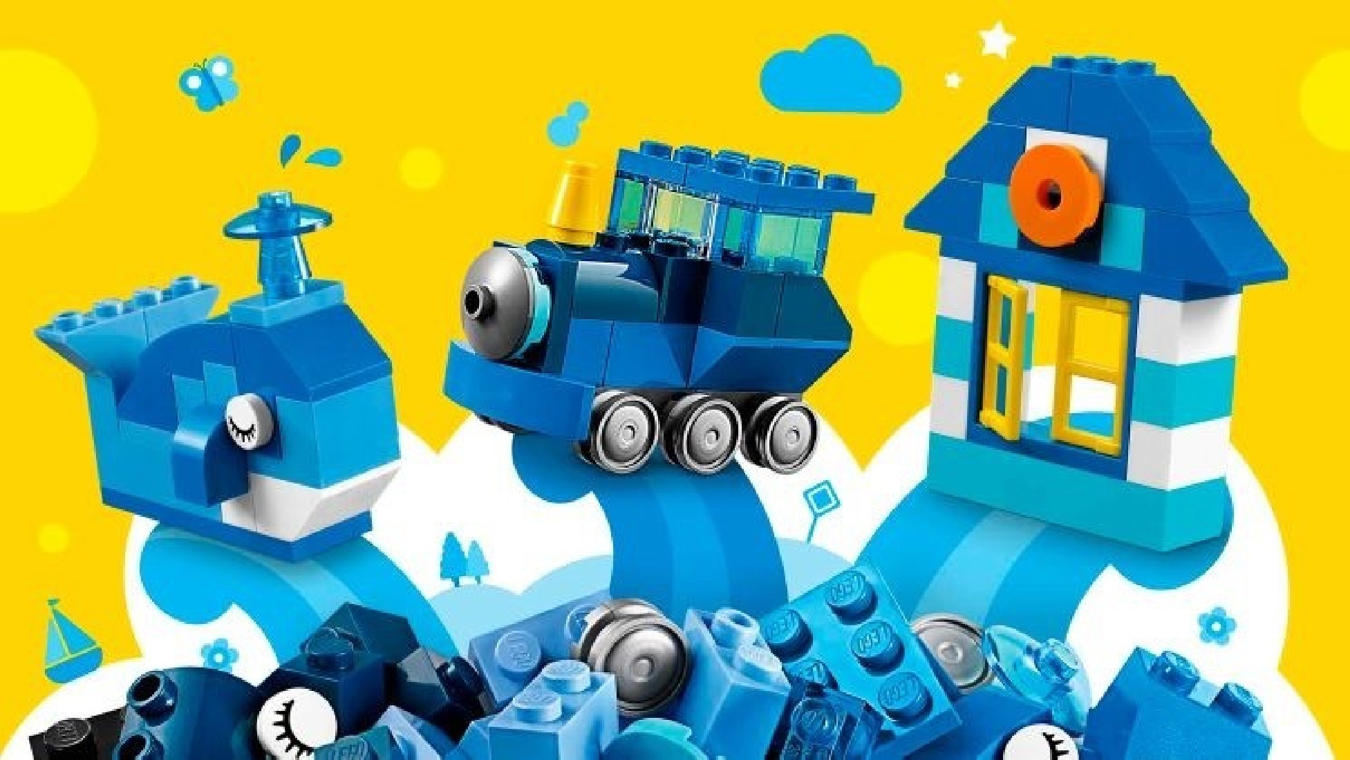Blue Creativity Box 10706 Lego Classic