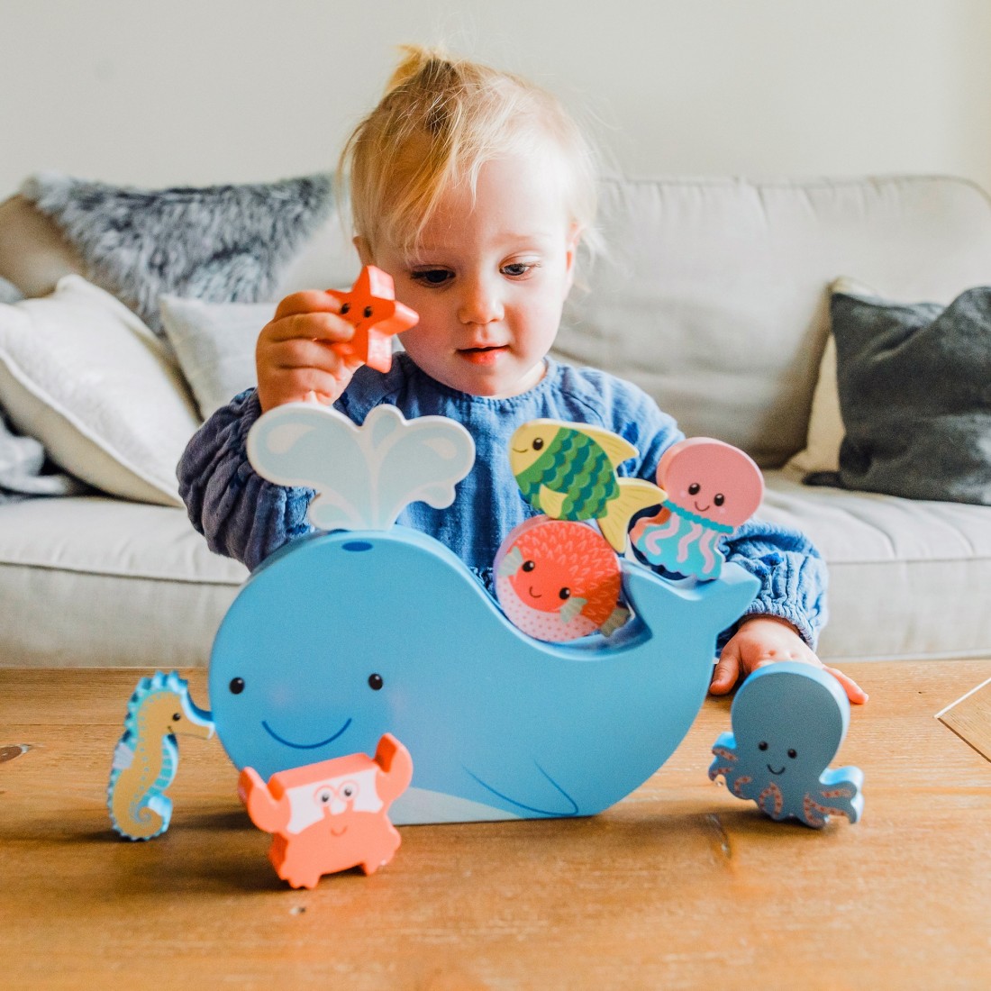 Παιχνίδι Ισορροπίας Sea Life 12051 Orange Tree Toys (FSC®)