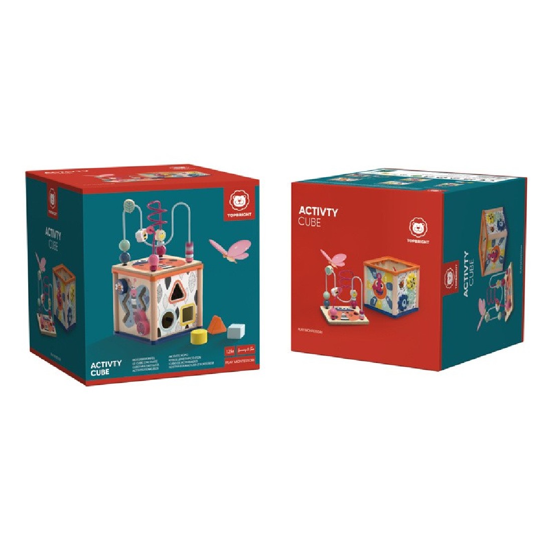 Παιχνίδι Garden 5 In 1 Activity Cube 121093 Topbright