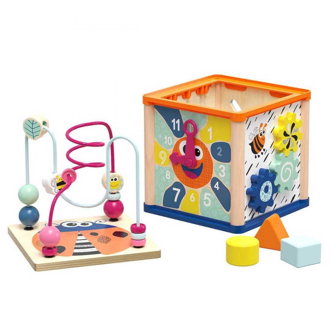 Παιχνίδι Garden 5 In 1 Activity Cube 121093 Topbright