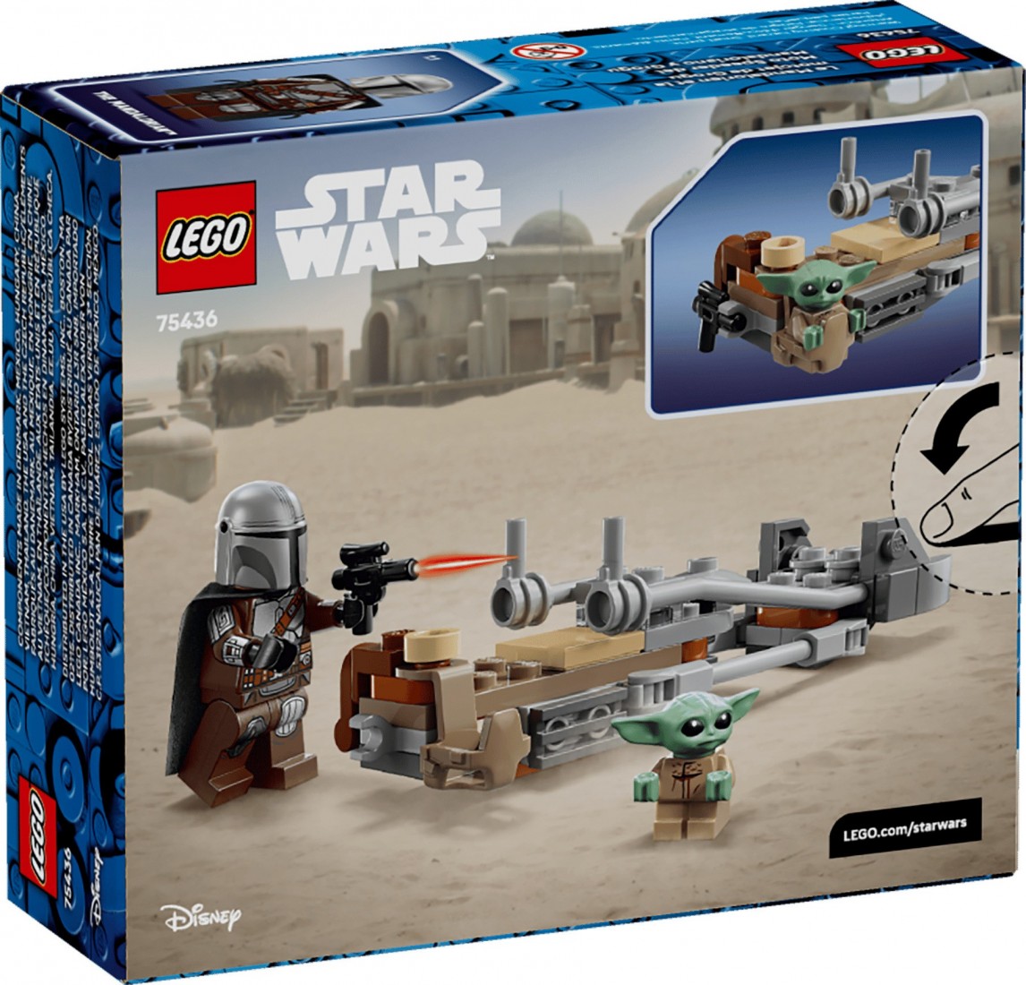 The Mandalorian & Grogus Speeder Bike™ 75436 Lego Star Wars
