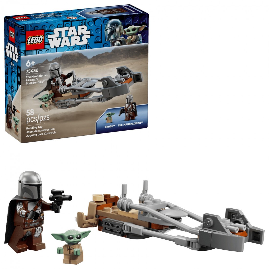 The Mandalorian & Grogus Speeder Bike™ 75436 Lego Star Wars