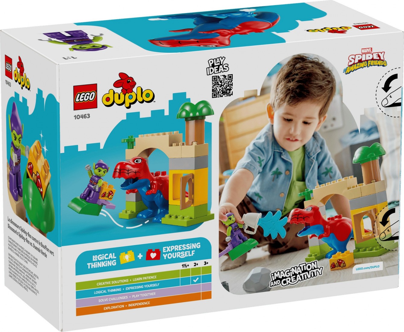 Dinosaur Spidey-Rex vs. Green Goblin 10463 Lego Duplo