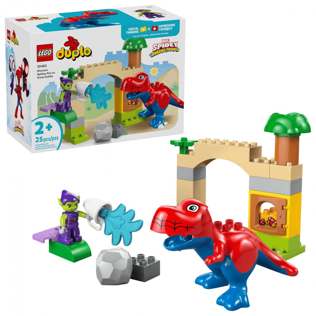 Dinosaur Spidey-Rex vs. Green Goblin 10463 Lego Duplo
