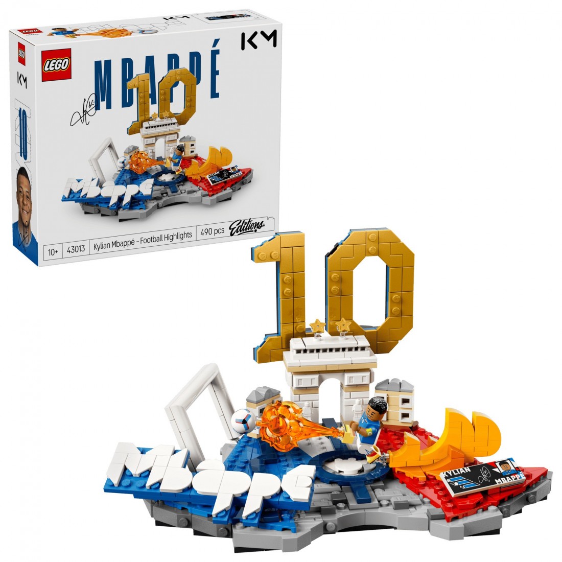 Kylian Mbappé – Football Highlights 43013 Lego Editions