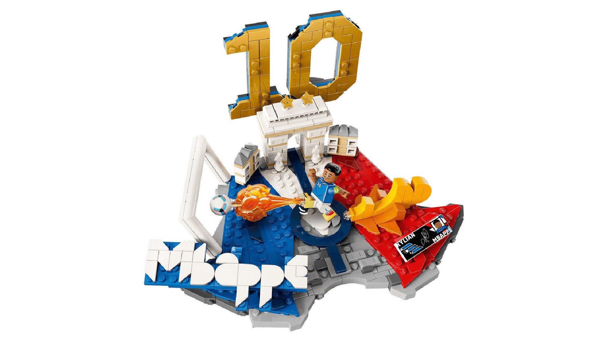 Kylian Mbappé – Football Highlights 43013 Lego Editions