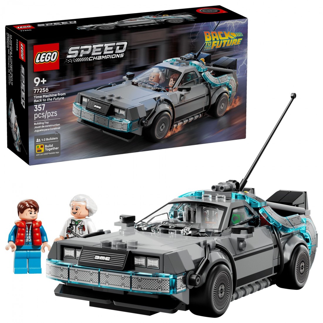 Time Machine from Back to the Future 77256 Lego Speed Champions