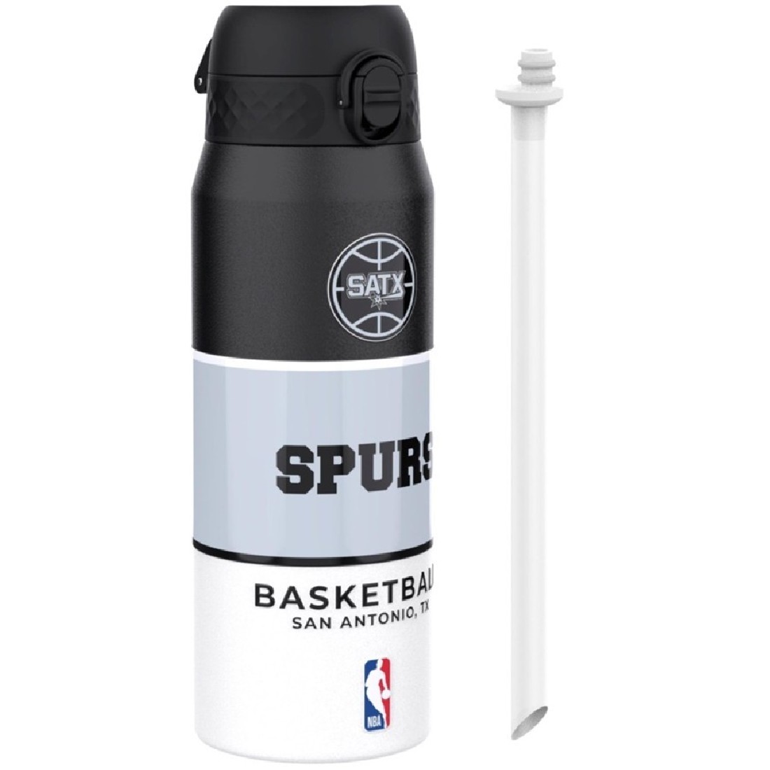 Παγούρι Μεταλλικό θερμός με καλαμάκι 750ml NBA San Antonio Spurs Ion8