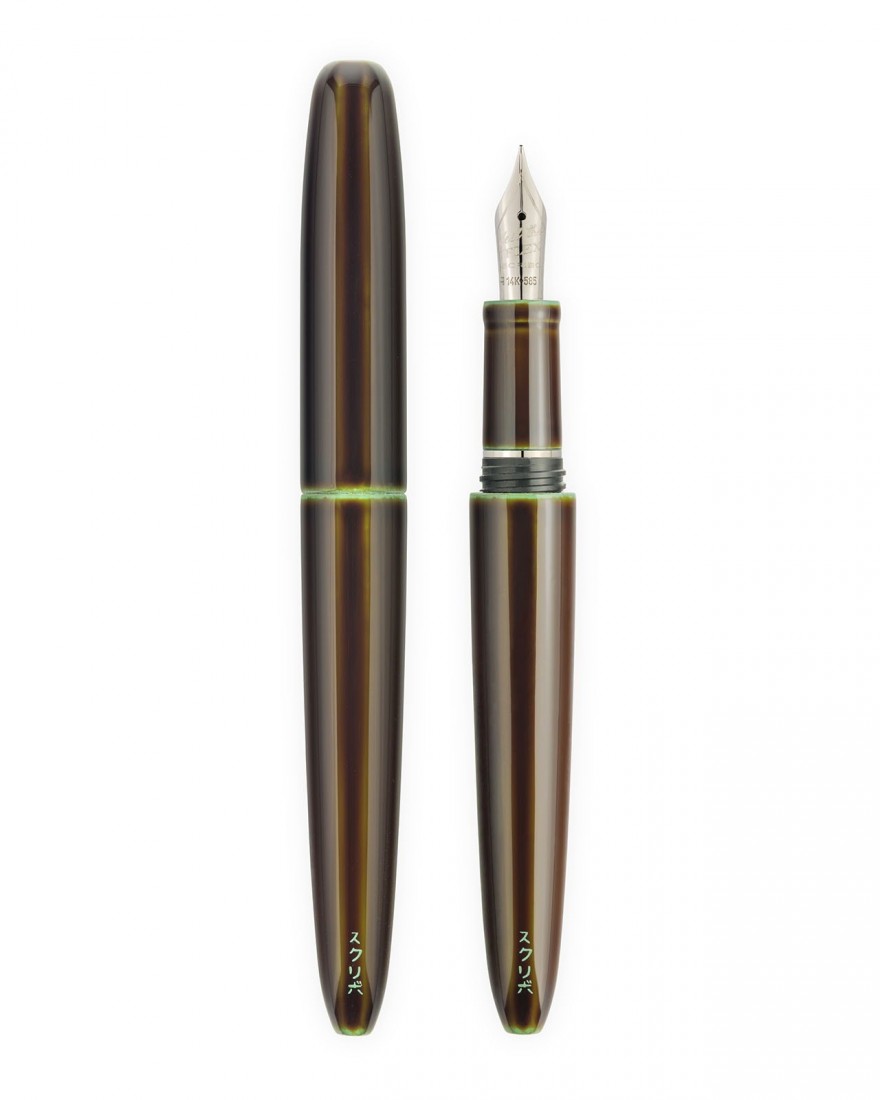 Scribo PIUMA Hane Toruko Ruthenium Limited Edition Fountain Pen