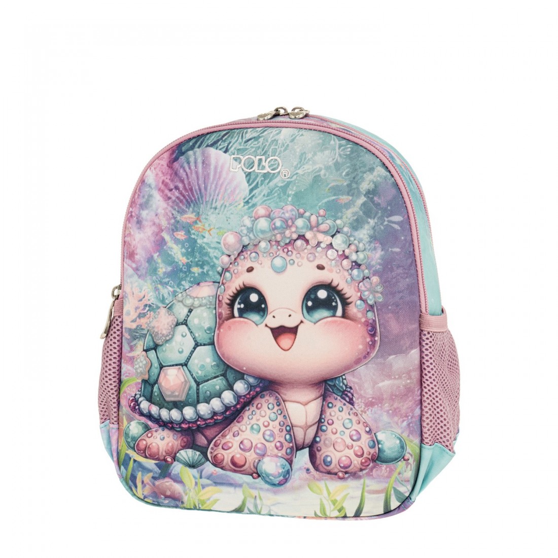 Σακίδιο πλάτης Νηπιαγωγείου Pixie Turtle 911002-8454 Polo (2026)