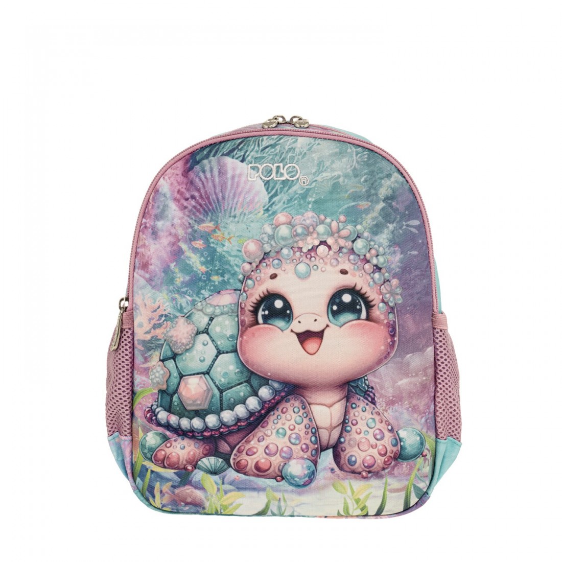 Σακίδιο πλάτης Νηπιαγωγείου Pixie Turtle 911002-8454 Polo (2026)