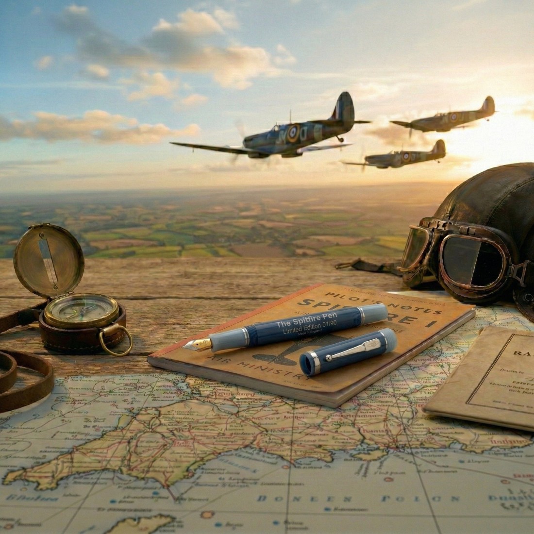 Conway Stewart Spitfire Limited Edition Fountain Pen