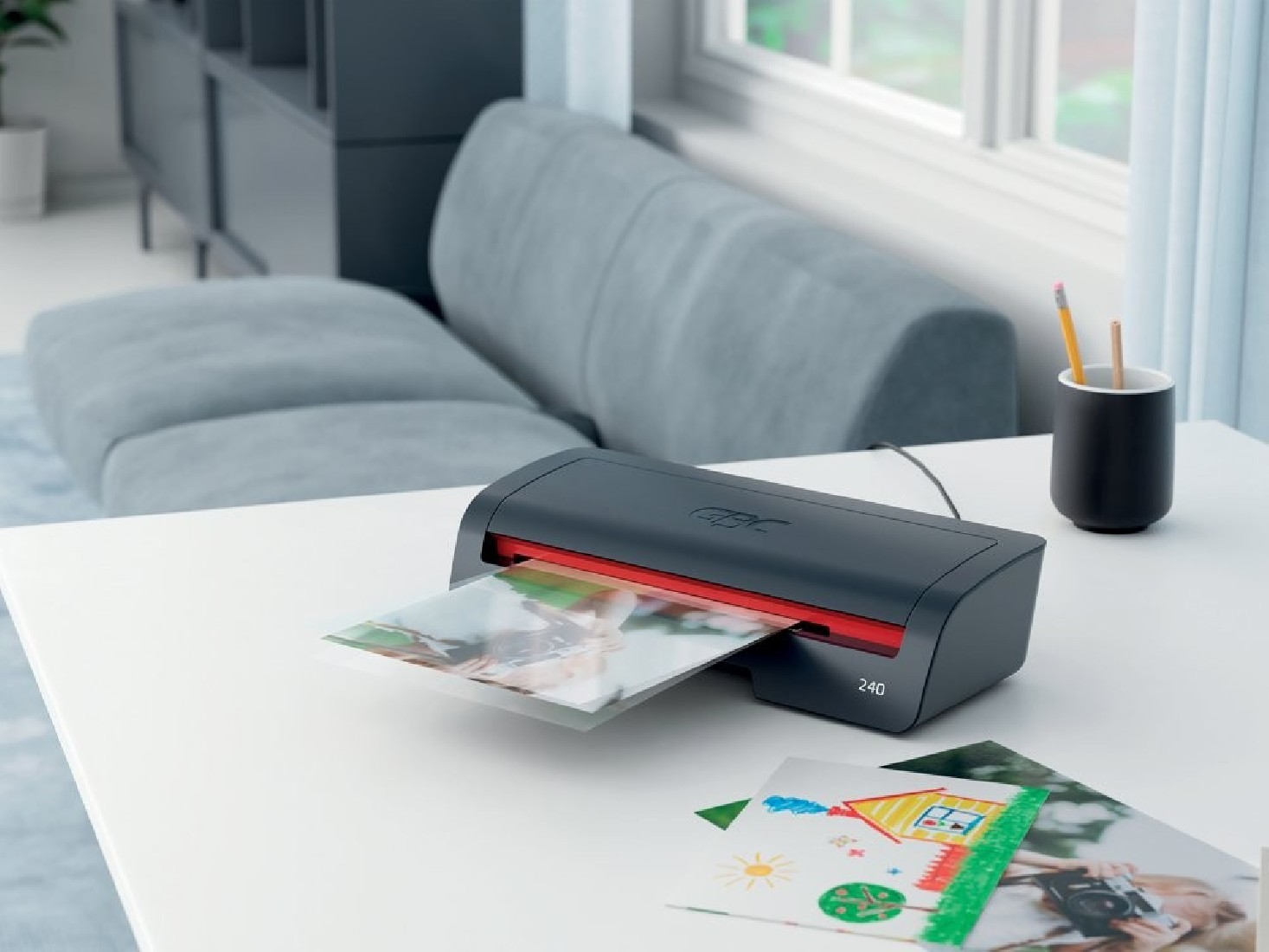 GBC Πλαστικοποιητής Home Office 240- A4 Υψηλής Ταχύτητας 400 mm/min 75-125 Microns