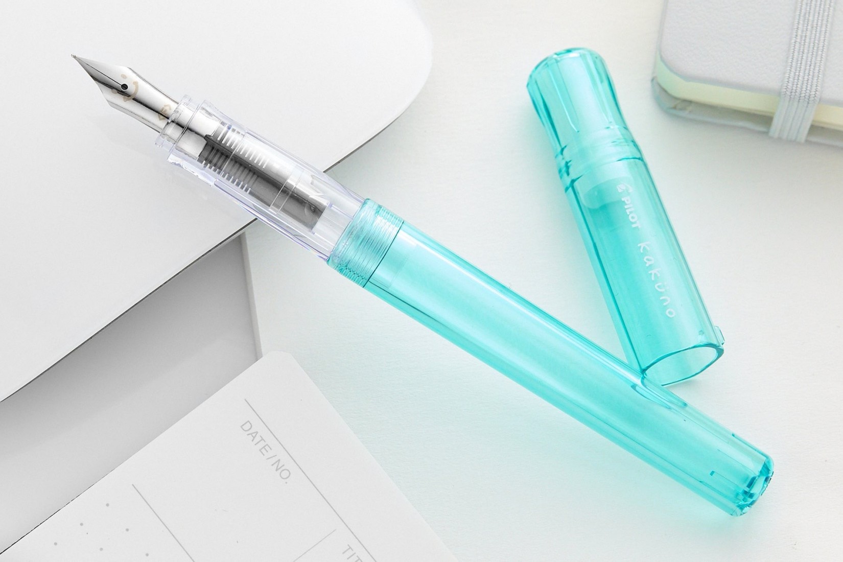 Pilot Kakuno Fountain Pen transparent Green FKA-1SR-KBOG