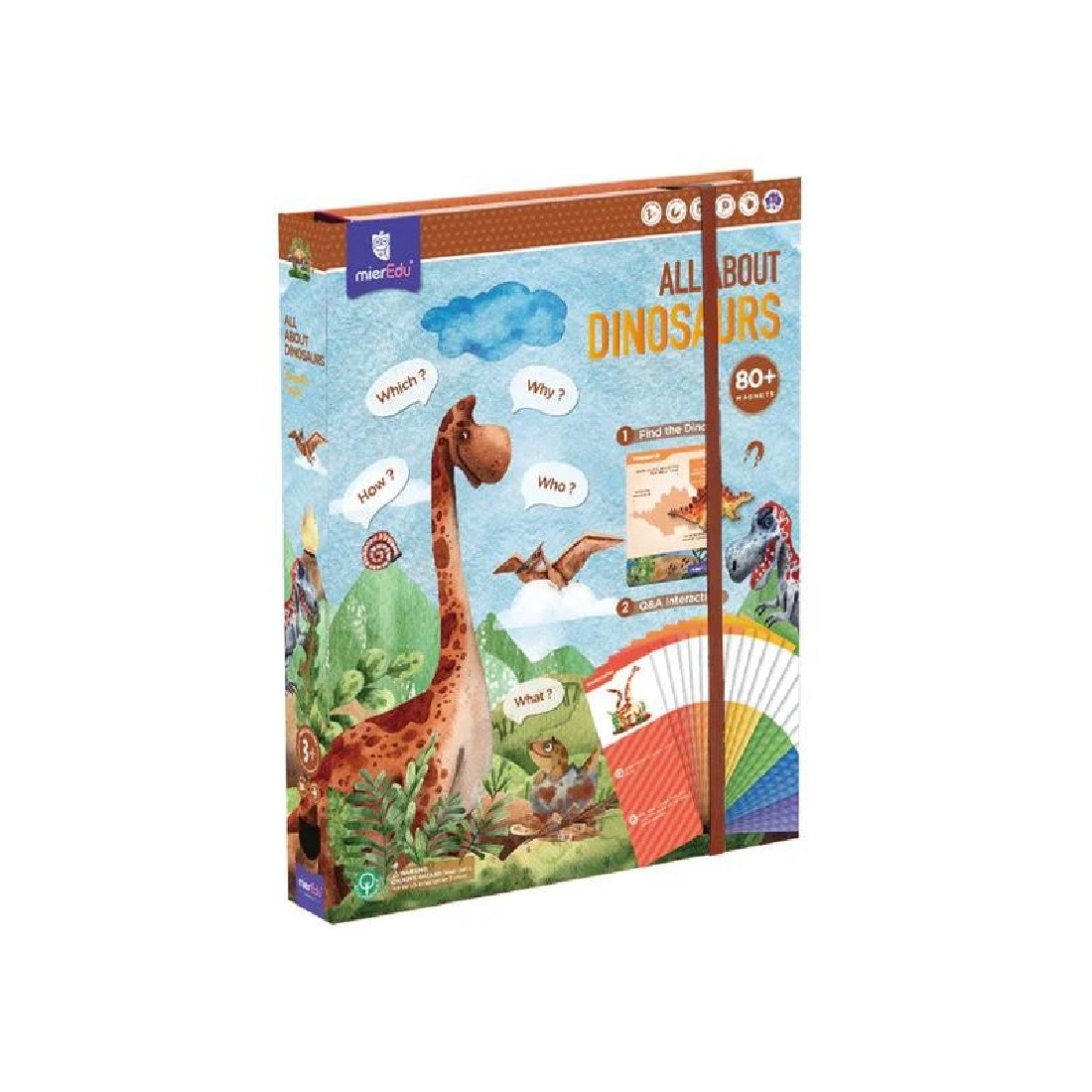 Μαγνητικό Puzzle All About Dinos 00098 Mier Edu