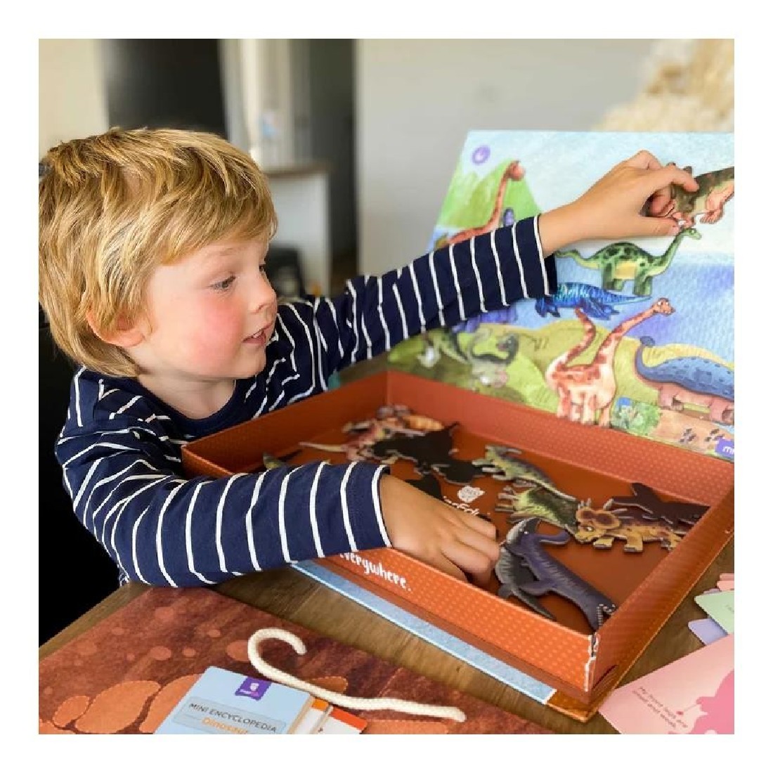 Μαγνητικό Puzzle All About Dinos 00098 Mier Edu