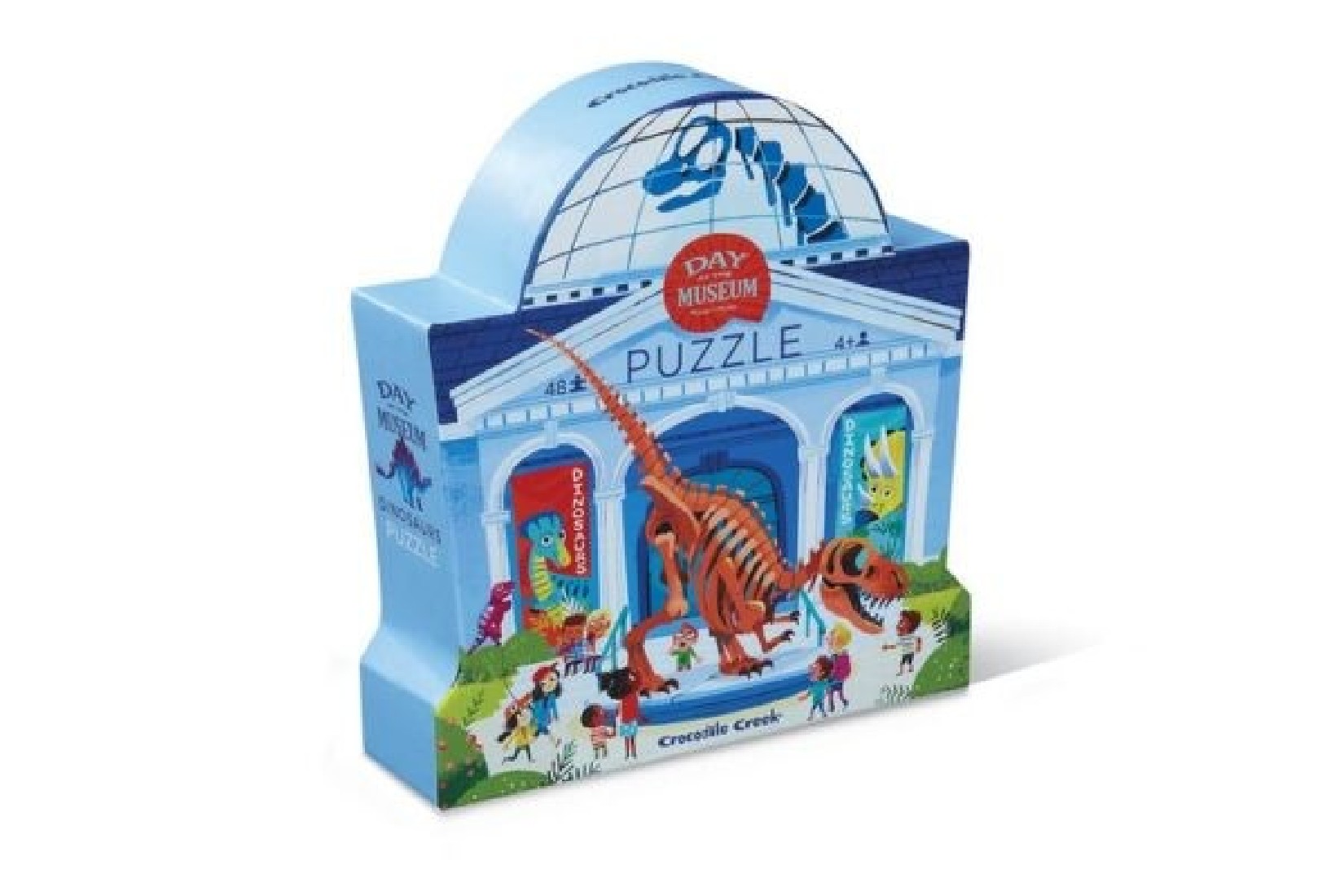 Puzzle Day at the Dinosaur Museum 48pcs 40631 Crocodile Creek