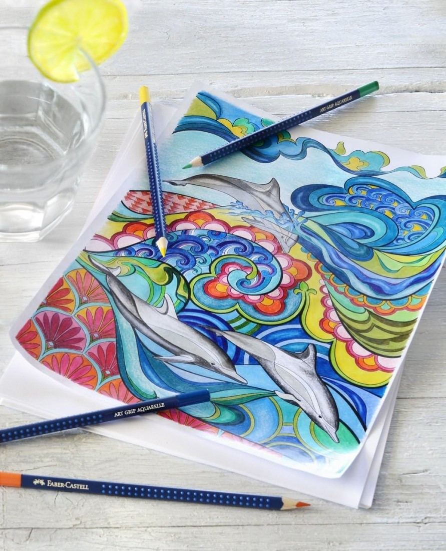 Faber Castell - Art Grip Aquarelle Colours Pencils 24 pcs