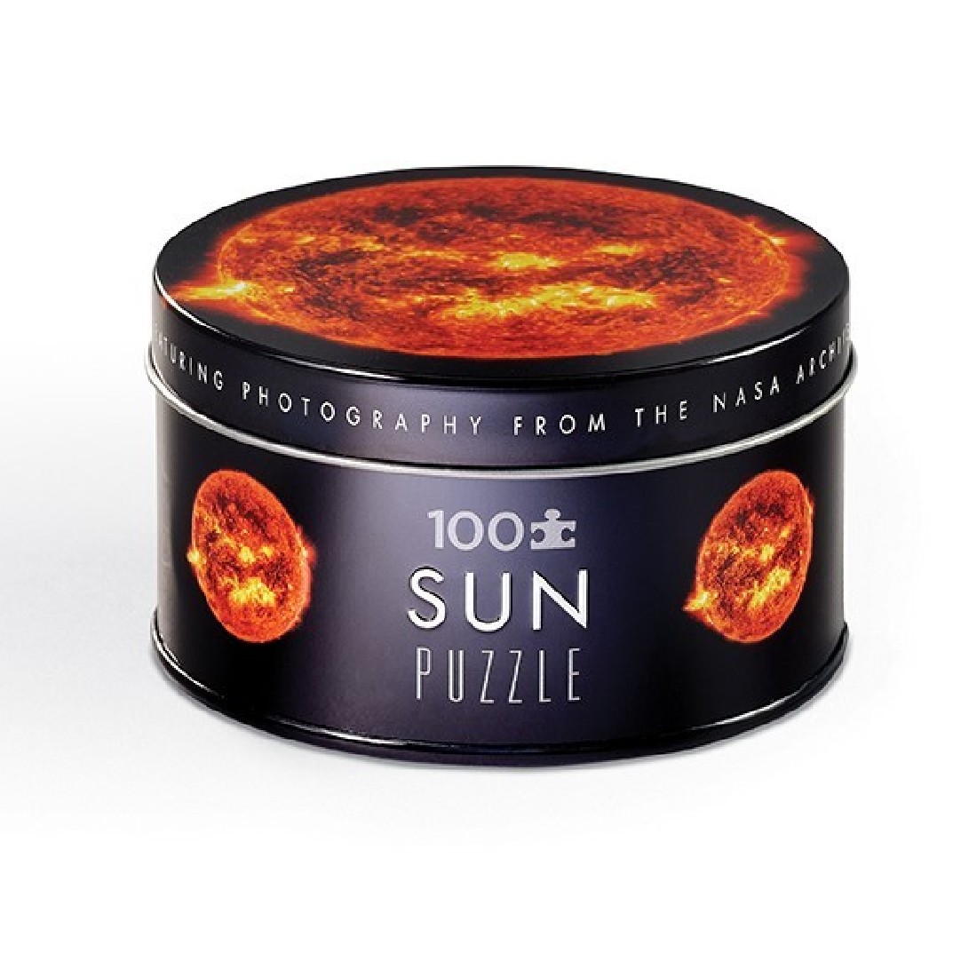 NASA Tin Puzzle Sun 100pcs 43302 Crocodile Creek