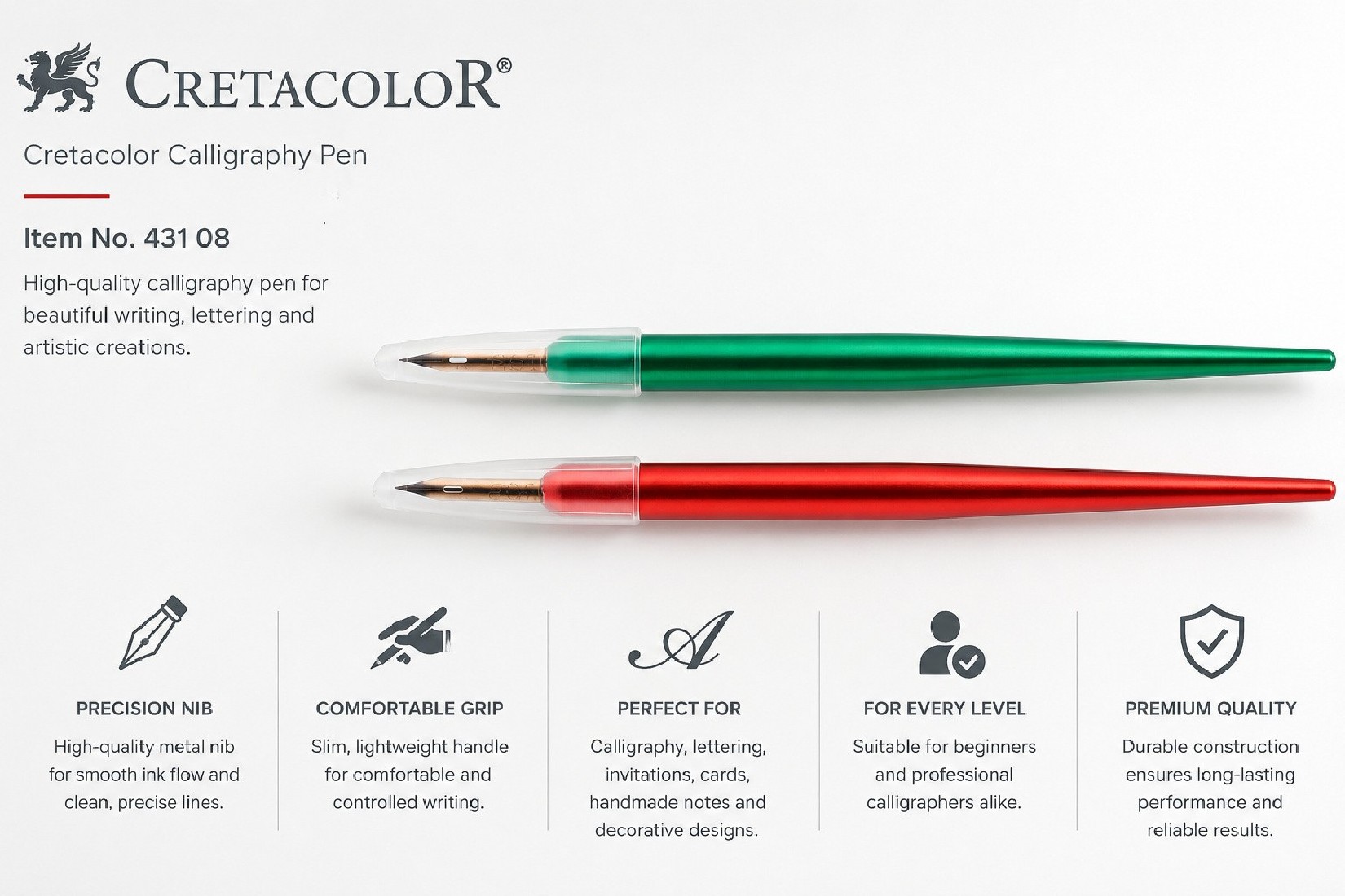 Cretacolor  slim Callipraph pen 431 08