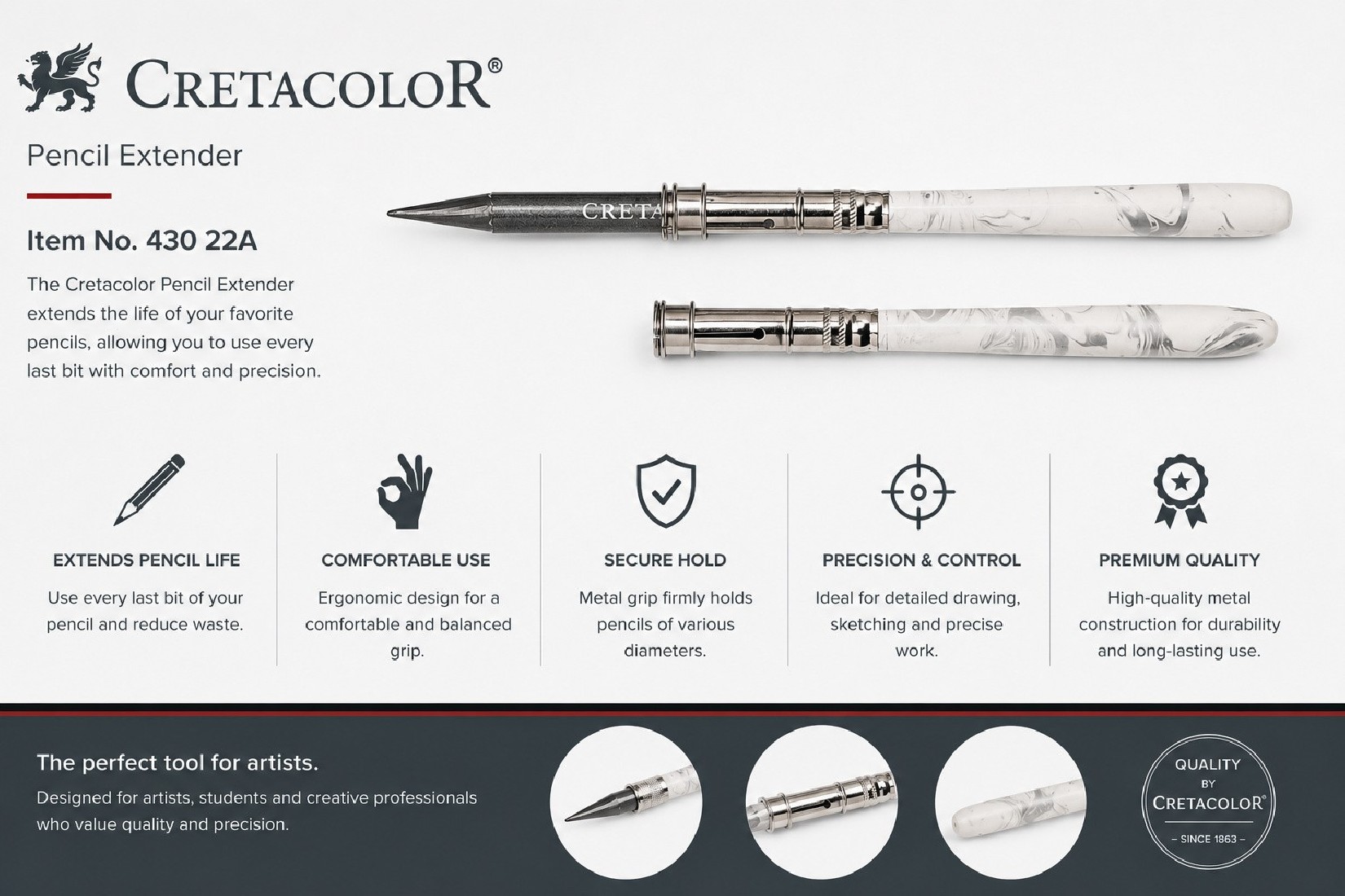 Cretacolor pencil extender 430 22A