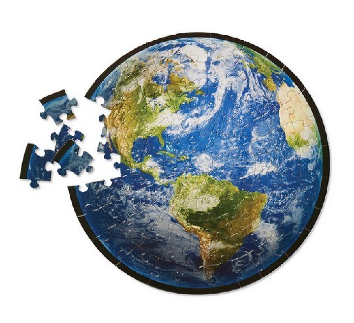NASA Tin Puzzle Earth 100pcs 43301 Crocodile Creek