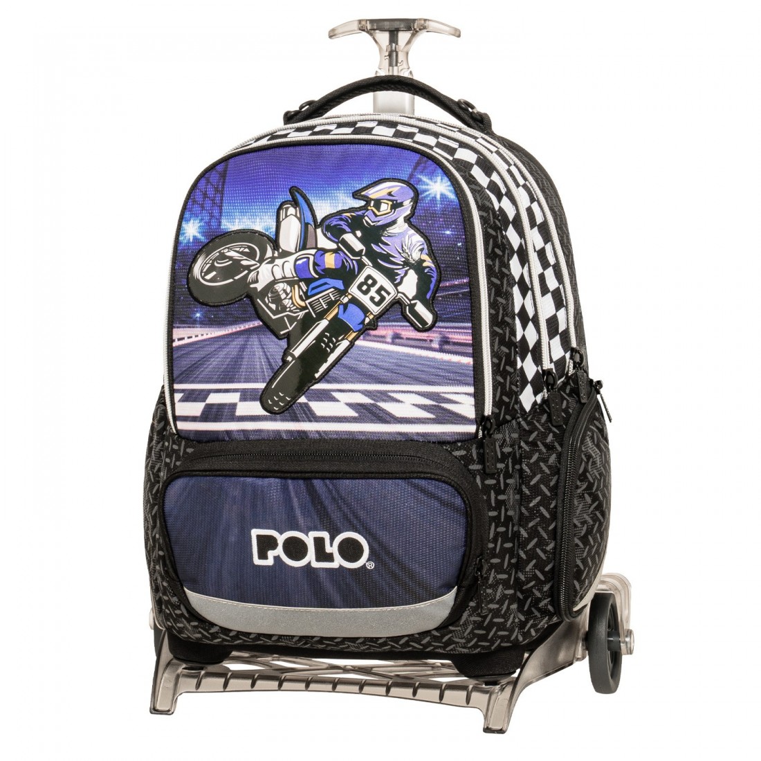 Σακίδιο Trolley Δημοτικού Freely Motocross 965055-8422 Polo (2026)