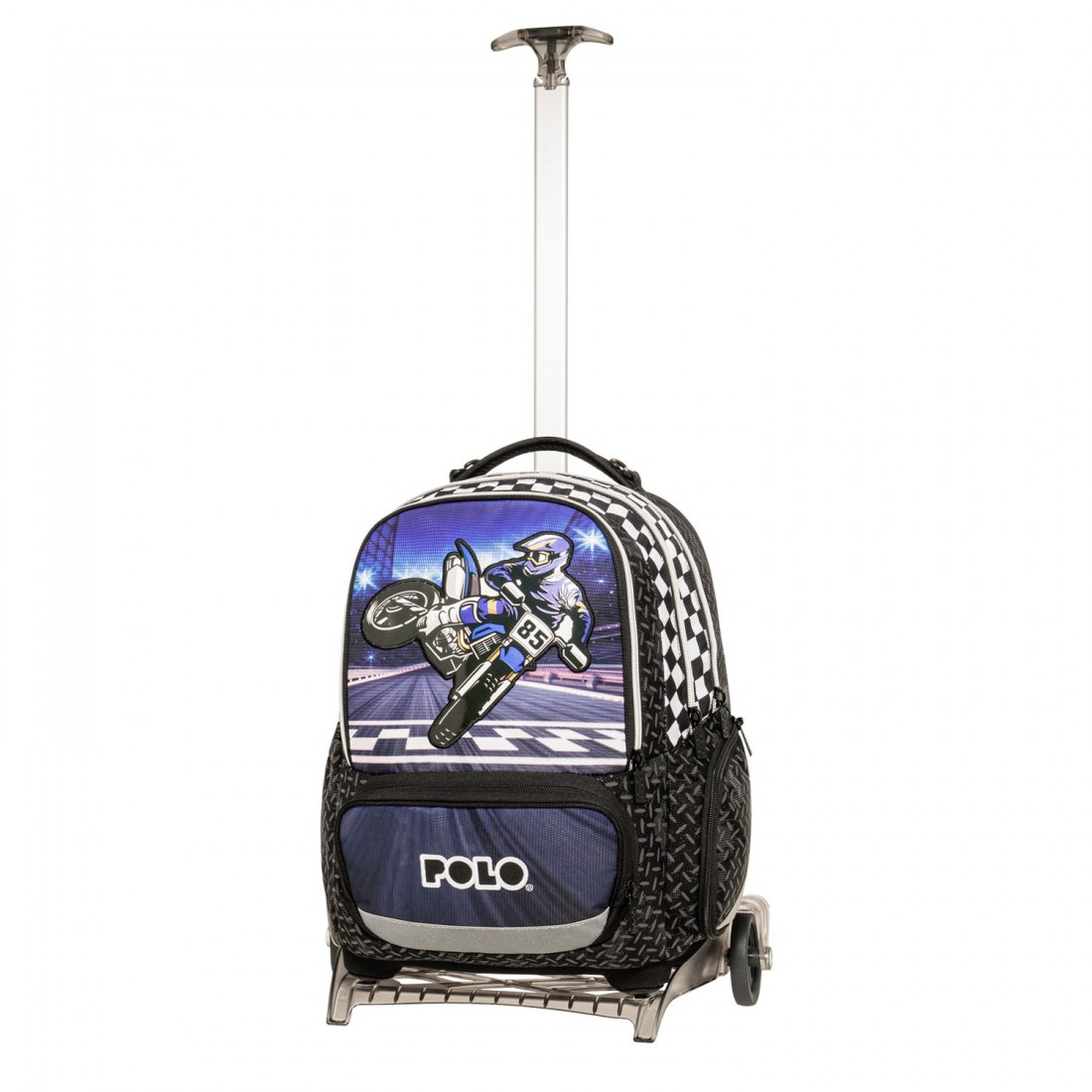 Σακίδιο Trolley Δημοτικού Freely Motocross 965055-8422 Polo (2026)