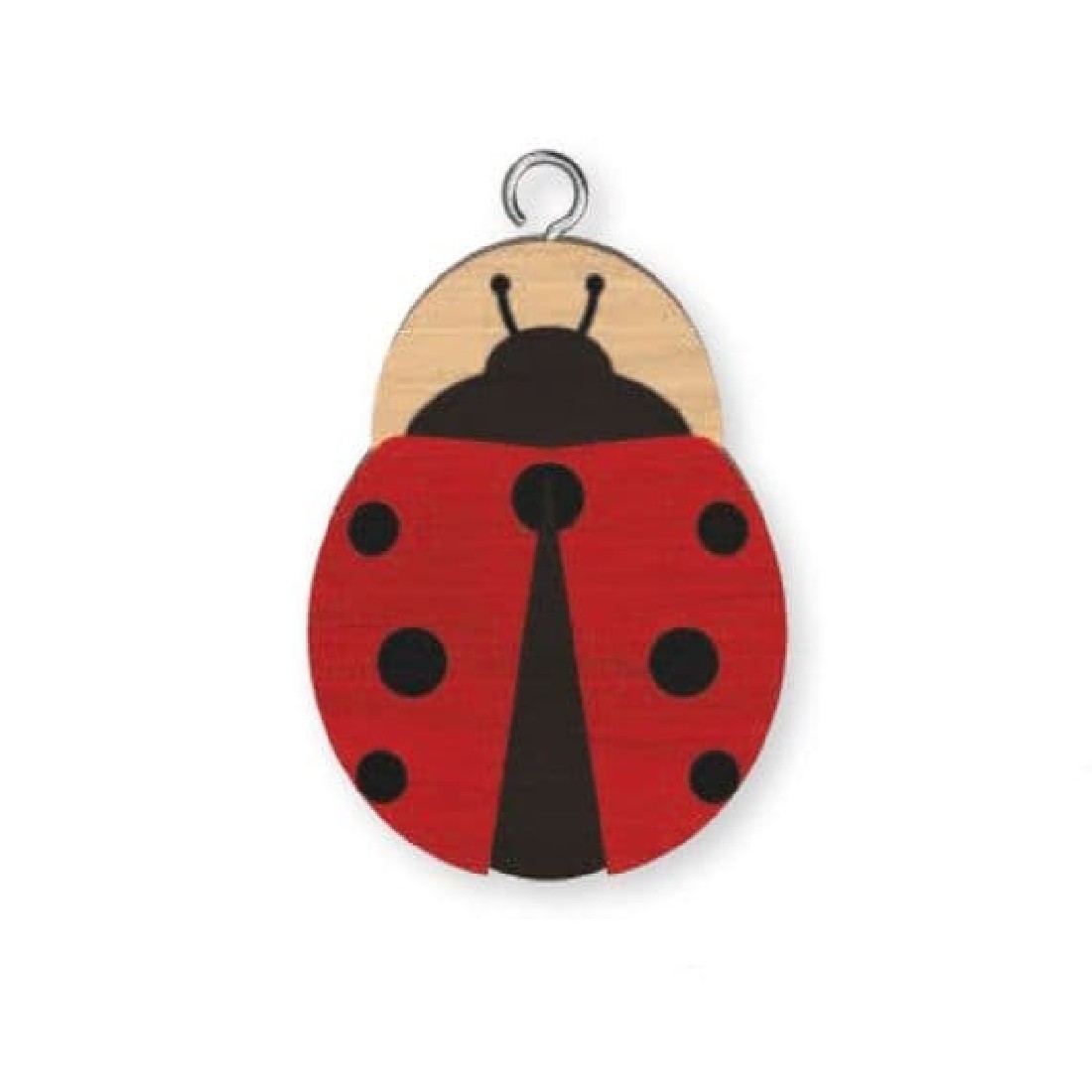 Μπρελόκ ξύλινο Ladybird Wooden Keyring K1944 Global Journey Gifts