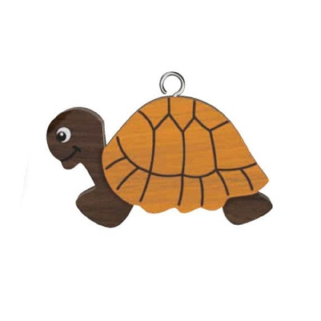 Μπρελόκ ξύλινο Tortoise Wooden Keyring K1979 Global Journey Gifts
