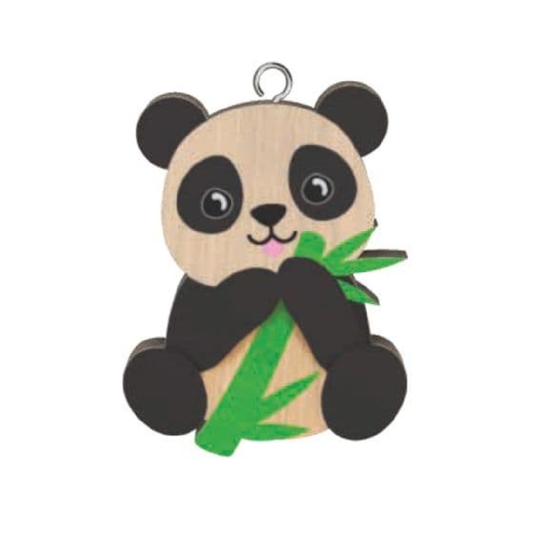 Μπρελόκ ξύλινο Panda Wooden Keyring K1957 Global Journey Gifts