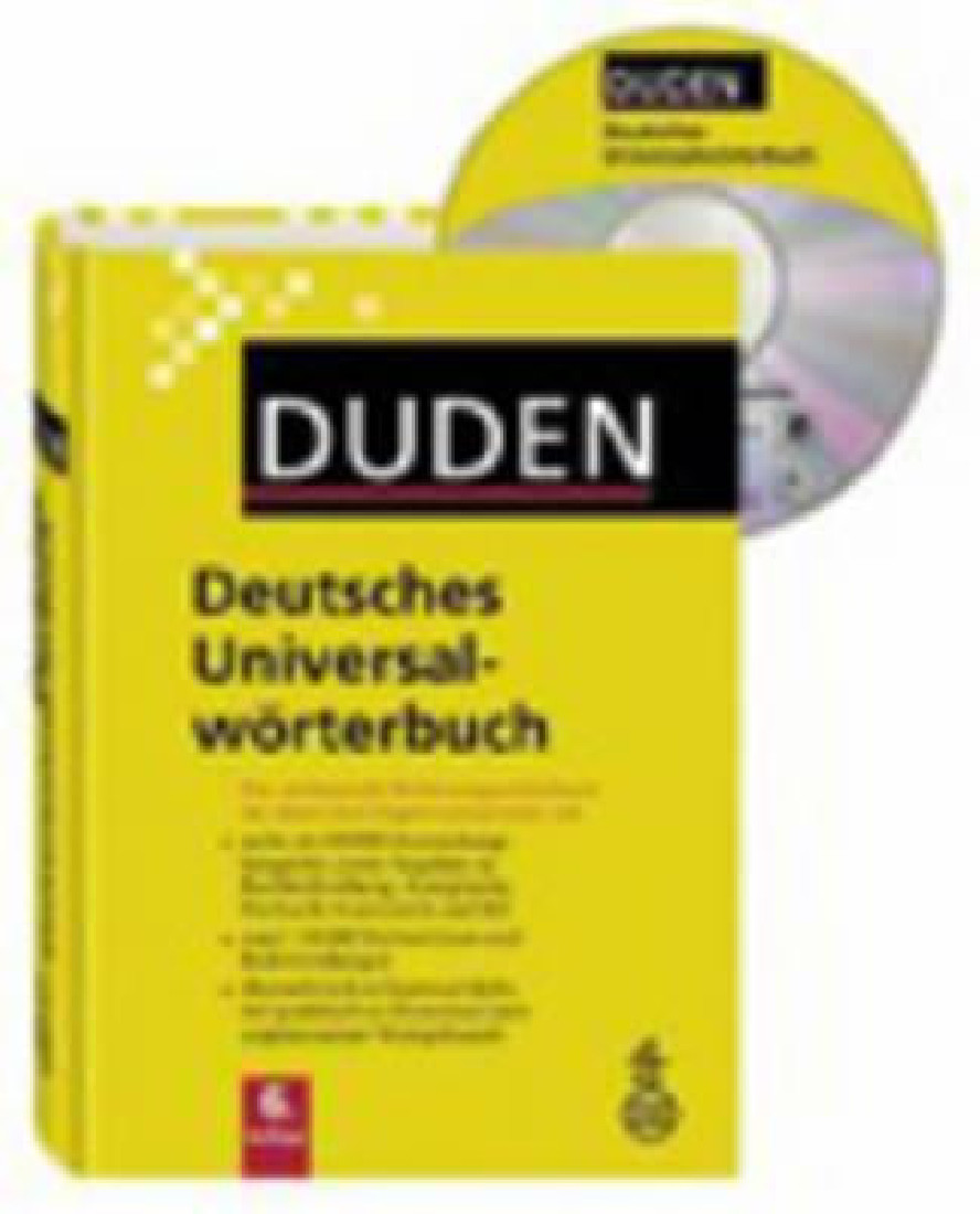 DUDEN DEUTSCHES UNIVERSAL-WORTERBUCH (+ CD-ROM) 7TH ED
