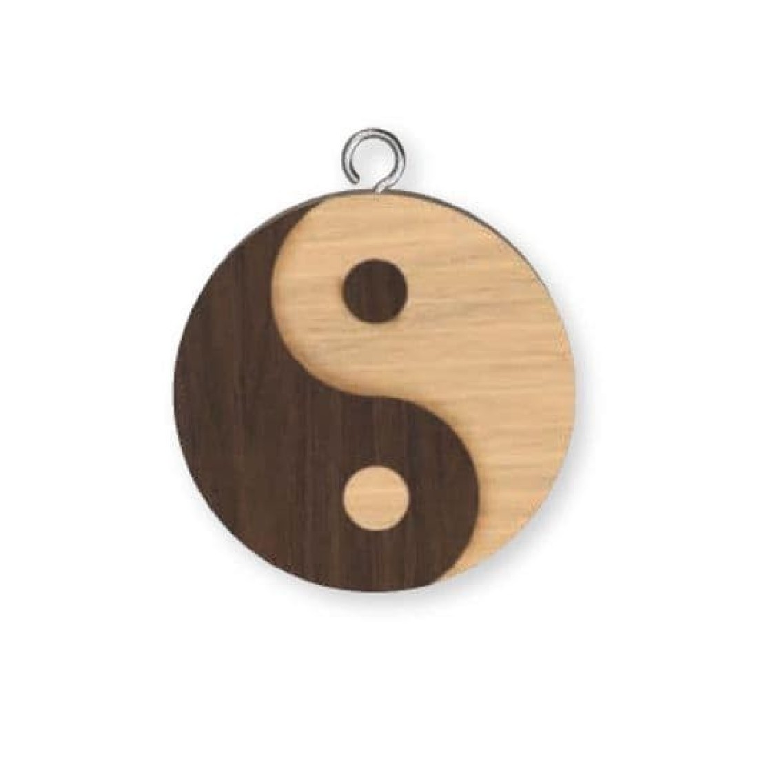 Μπρελόκ ξύλινο Yin Yang Wooden Keyring K1983 Global Journey Gifts