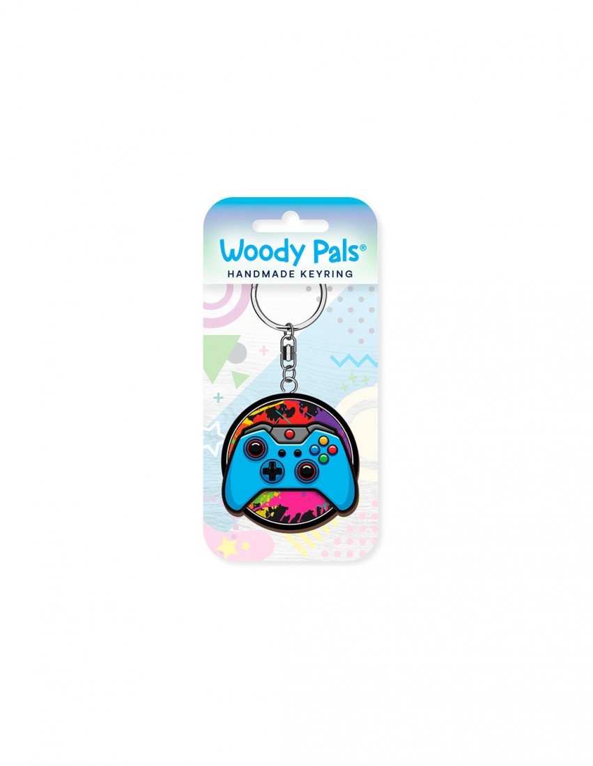 Μπρελόκ ξύλινο Gamer Wooden Keyring K3627 Global Journey Gifts