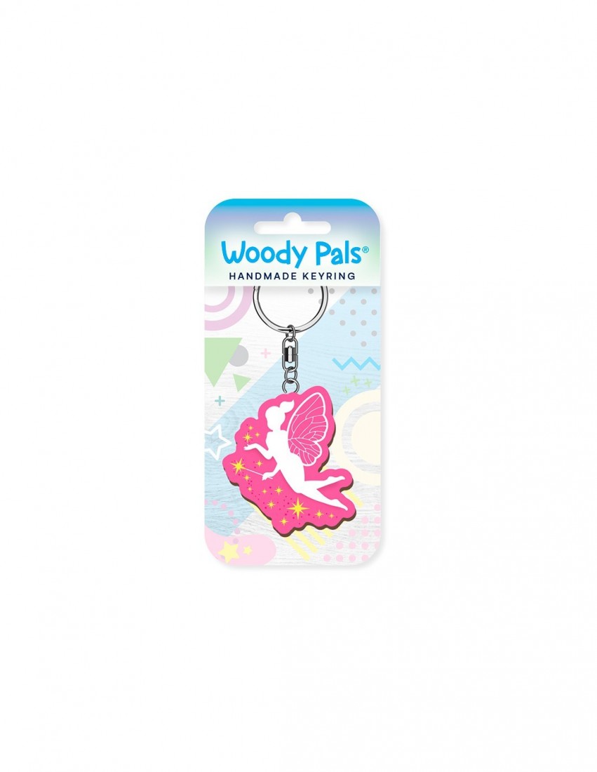 Μπρελόκ ξύλινο Fairy Wooden Keyring K3625 Global Journey Gifts