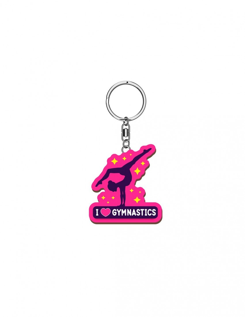 Μπρελόκ ξύλινο Gymnastics Wooden Keyring K3629 Global Journey Gifts
