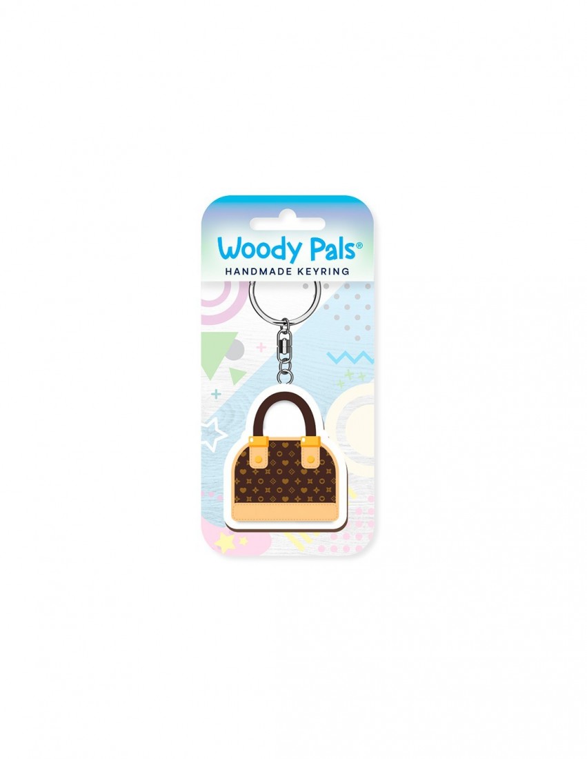 Μπρελόκ ξύλινο Handback Wooden Keyring K3630 Global Journey Gifts