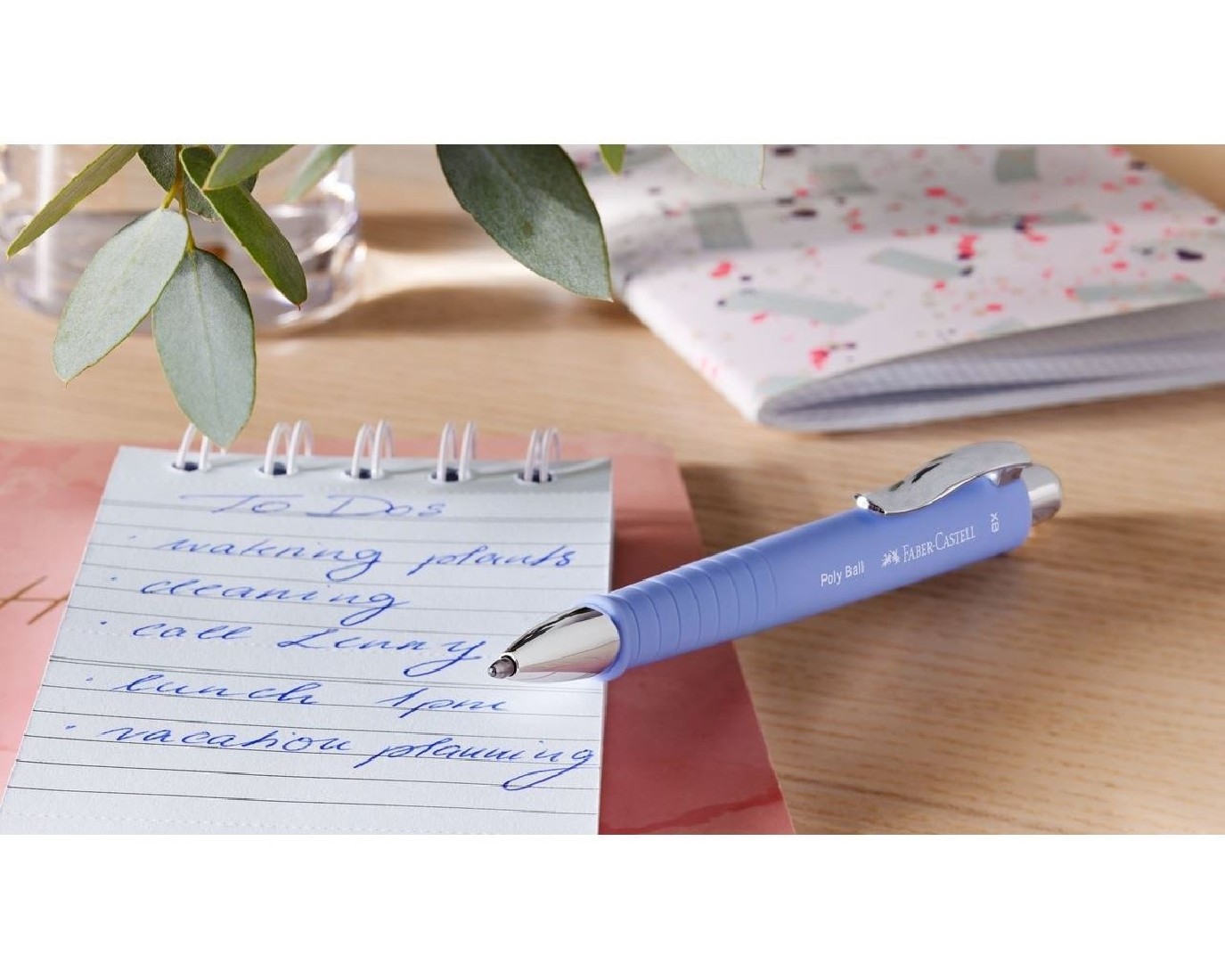 Poly Ball ballpen XB Pale Iris 241154 Faber Castell