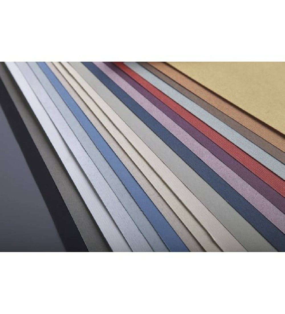 Clairefontaine Ingres Spiral Pastel Paper Pad Cotton 24x30cm 25sheets 130gsm REF 96587