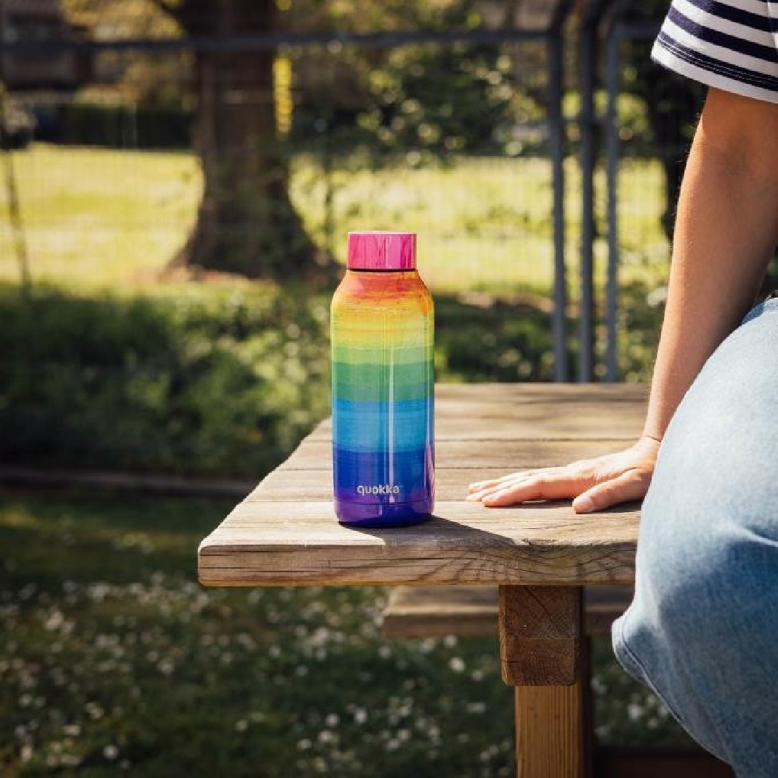 Θερμός Bottle Solid 510ml Rainbow 11991 Quokka