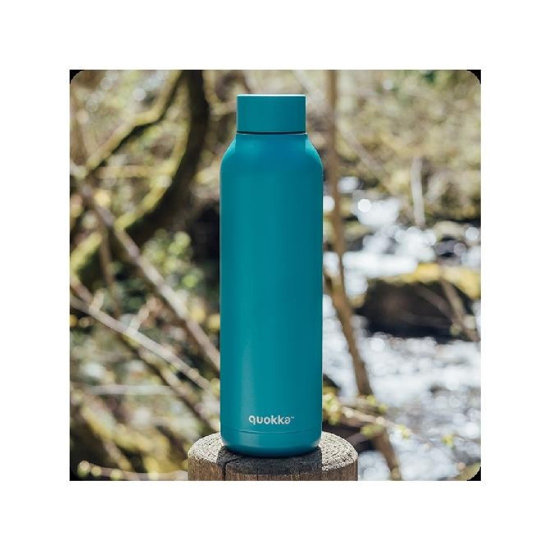 Θερμός Bottle Solid 630ml Midnight Green 12061 Quokka