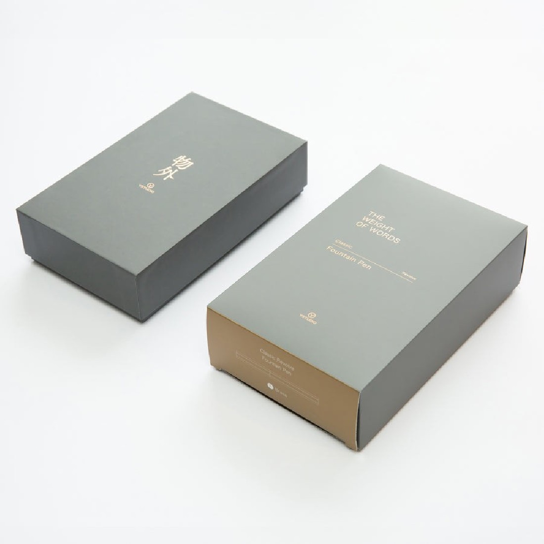 YSTUDIO classic revorve fountain pen brass