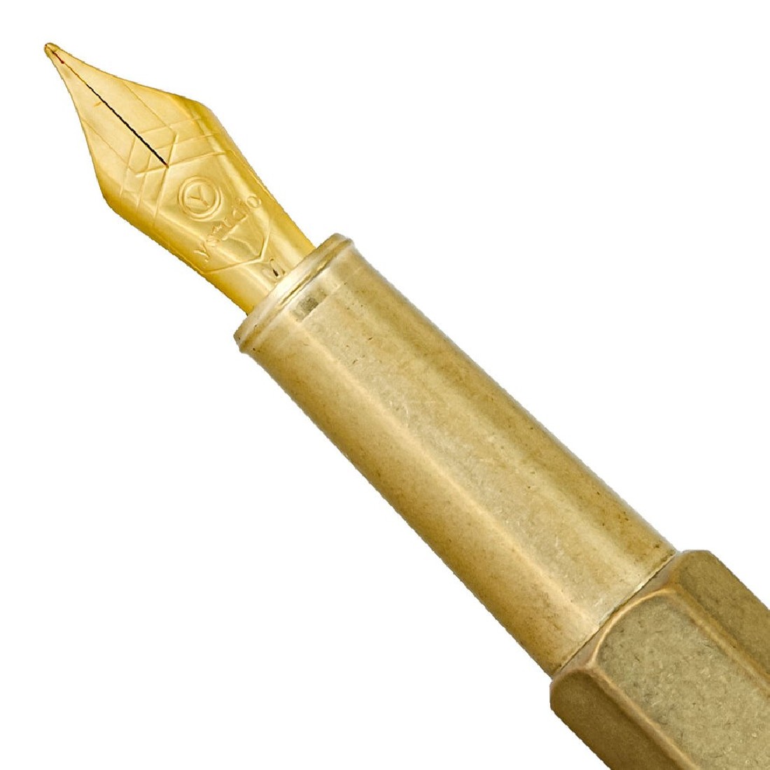 YSTUDIO classic revorve fountain pen brass