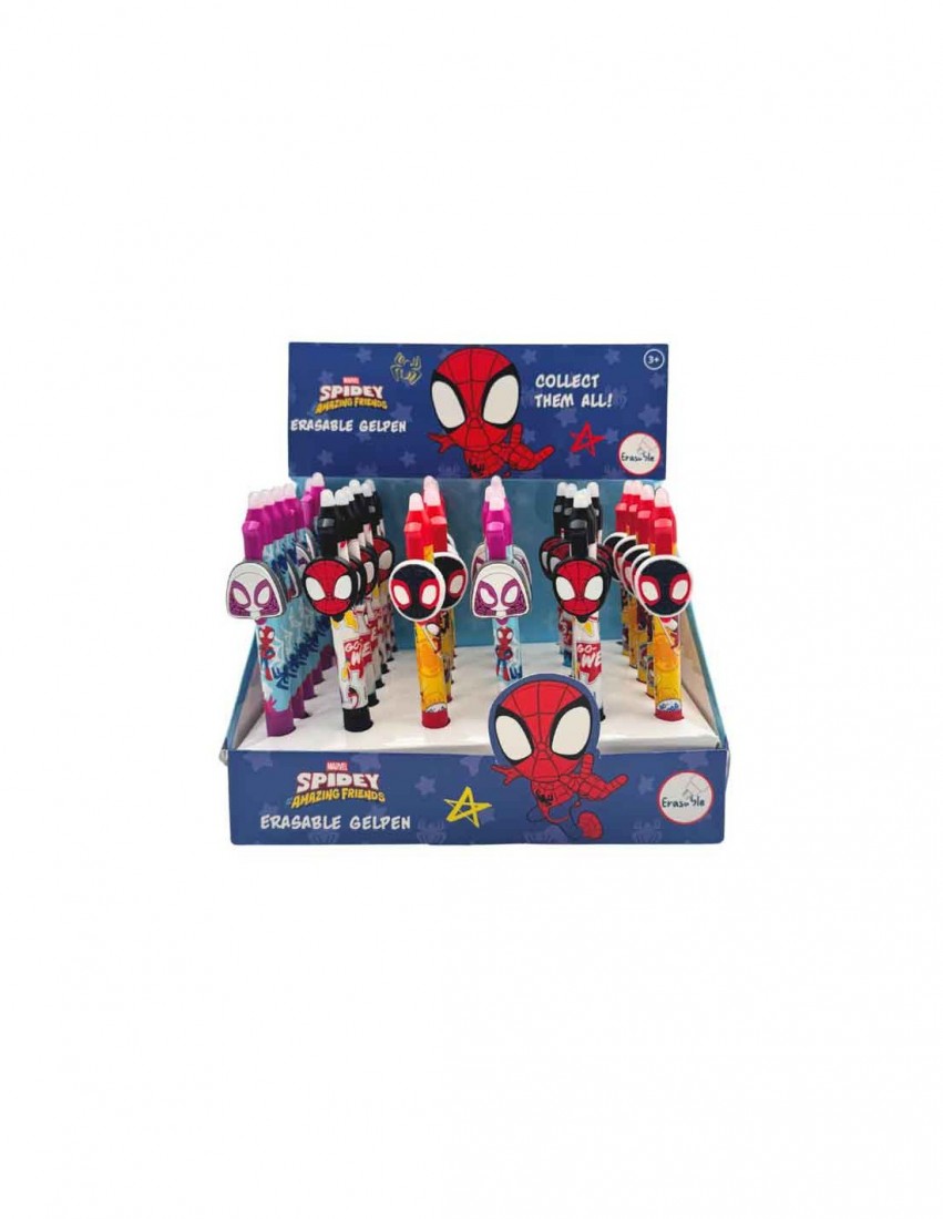 Gelpen Στυλό που Σβήνει με Κλίπ Spidey (3 Σχέδια) 253247