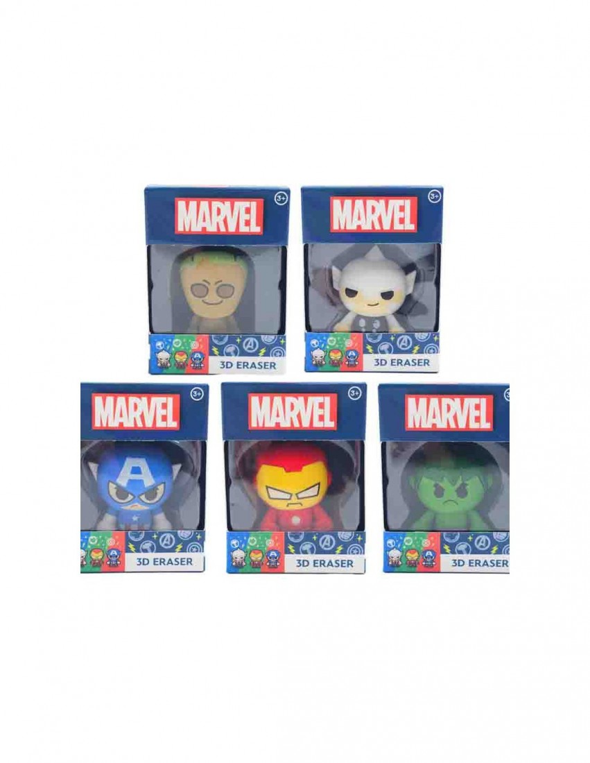 Γόμες 3D Marvel (5 Σχέδια) 25247