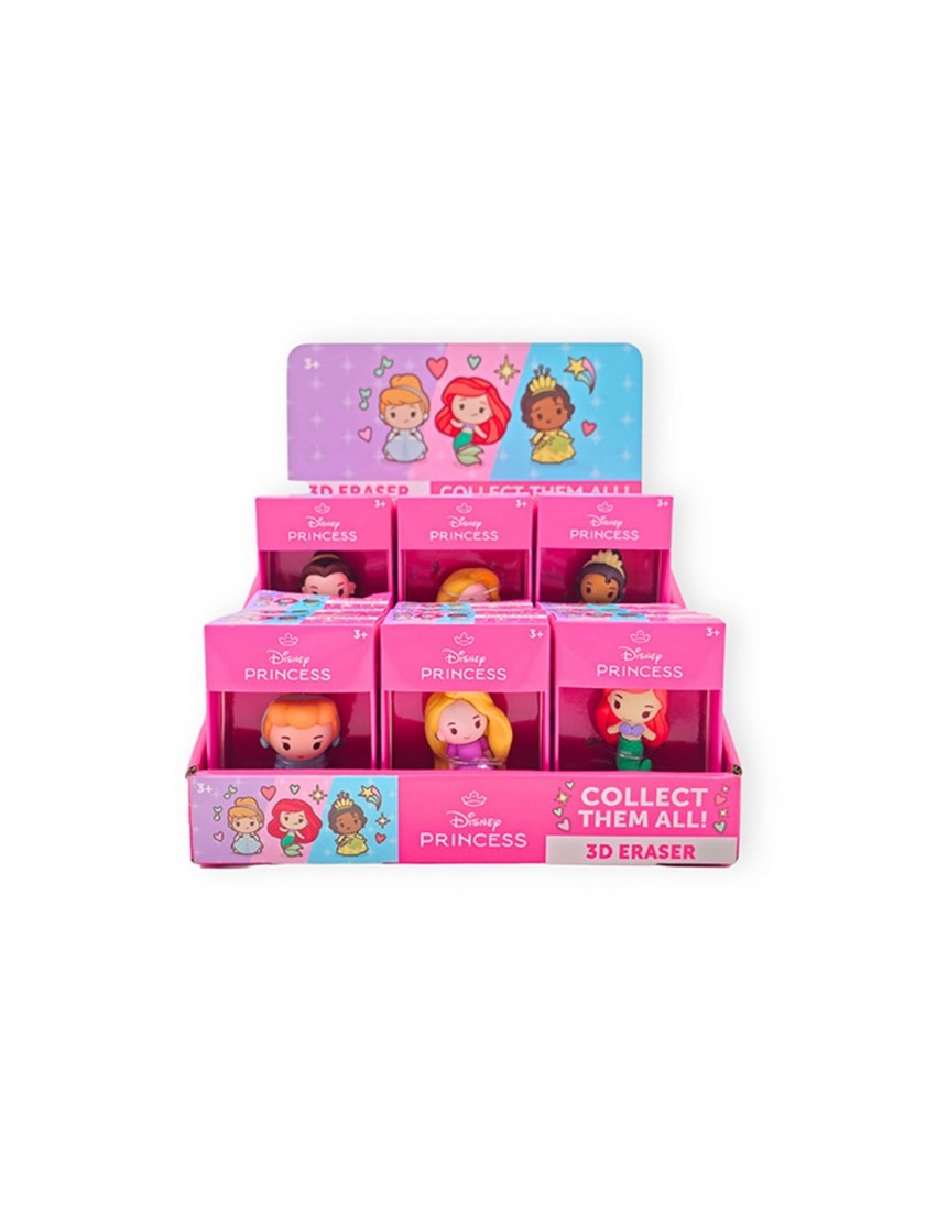 Γόμες 3D Disney Πριγκίπισσες (5 Σχέδια) 25247