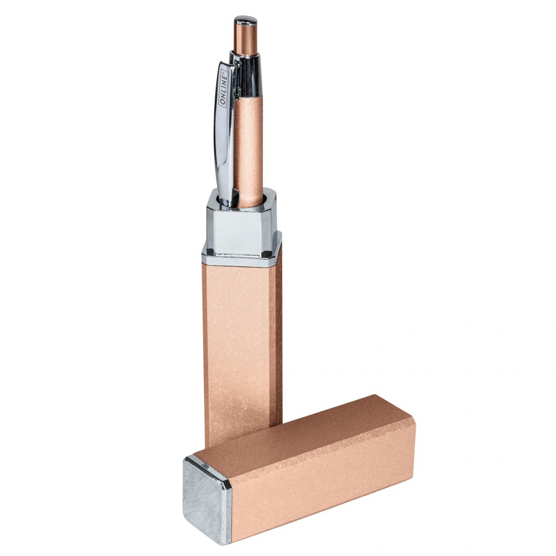 ONLINE Graphite rosegold ballpen in metal case
